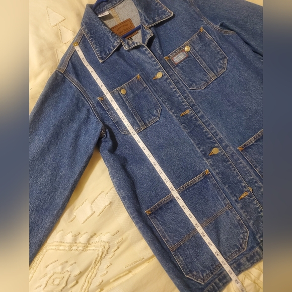 Ralph Lauren Jeans Co. Polo Denim Jacket Chore Coat Barn Shirt - Picture 15 of 16